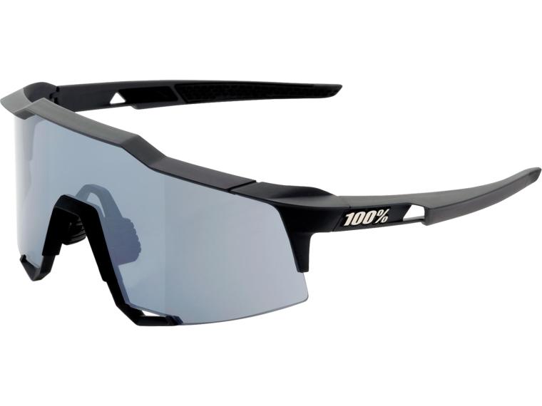 100% Speedcraft Cycling Glasses Soft Tact Black
