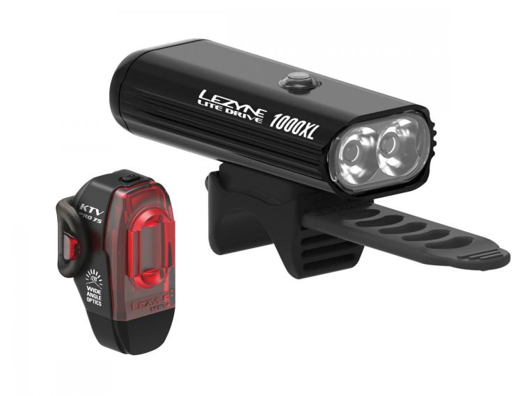Lezyne Lite Drive 1000XL / KTV Pro Drive Beleuchtungsset
