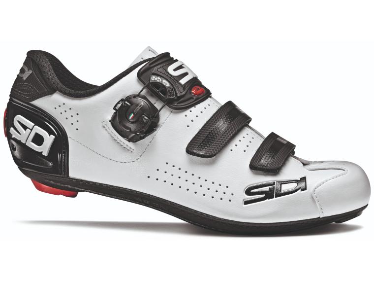 SIDI ALBA Rennrad Schuhe black-red Carbon Sohle TECNO-3 Drehverschluß 2019 