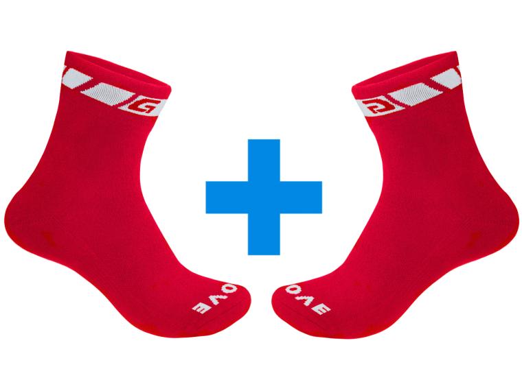 GripGrab Spring/Fall Socks 2 pairs / Red