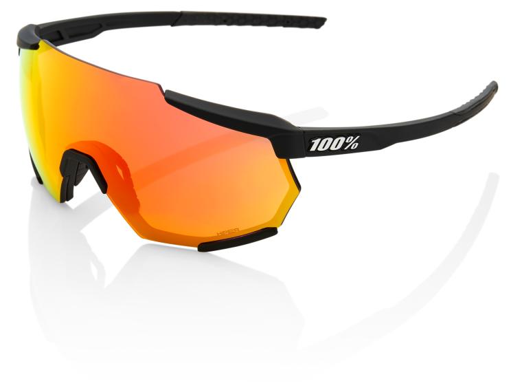 Lunettes Vélo 100% Racetrap HiPER Red Multilayer Mirror Soft Tact Black