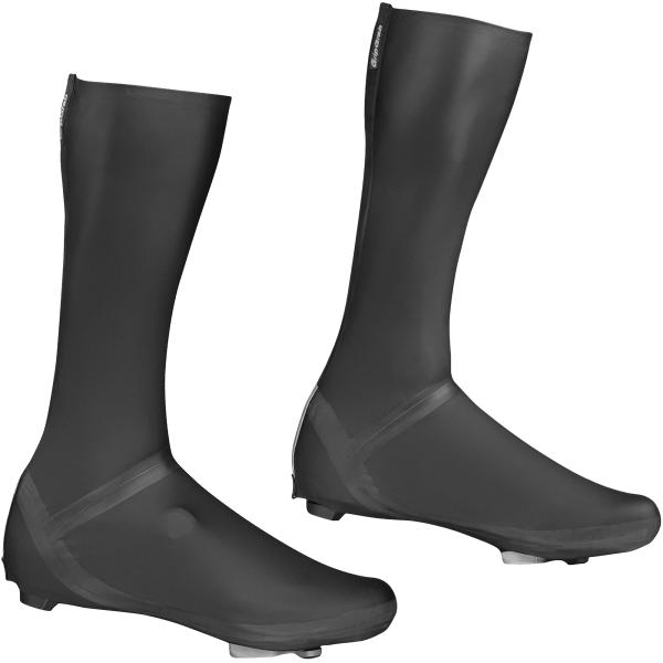 GripGrab Ride Winter – Couvre-chaussures Vélo Néoprène 4 Mm – Coupe-vent, Imperméable, Fermeture Velcro – Pour Chaussures Route étroites (SPD-SL, Look)