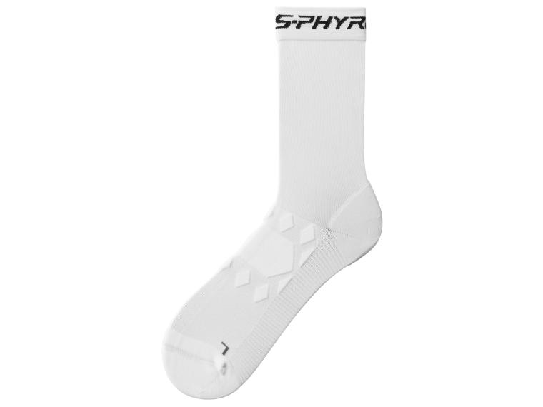 Chaussettes Vélo Shimano S-PHYRE Blanc