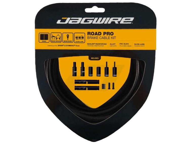 Jagwire Road Pro Brake Kit kabelset Bruin