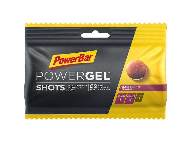 PowerBar PowerGel Shots Bundel Framboos