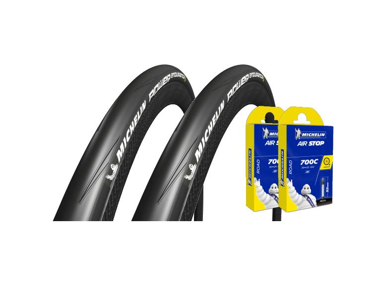 Cubierta Michelin Power Endurance + free Airstop A1