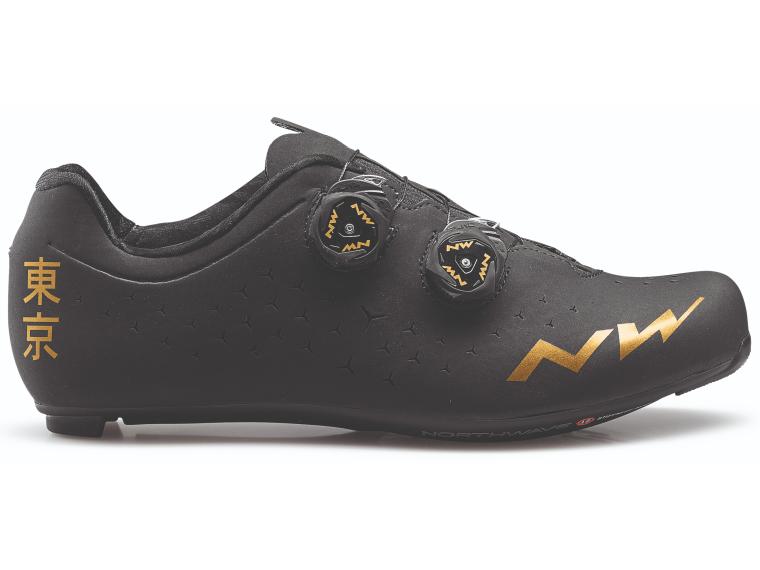 Chaussures Vélo Route Northwave Revolution 2 Tokyo Gold