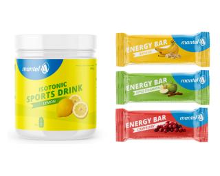Mantel Isotonic Sports Drink + Energy Bars Bundel
