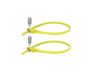 Hiplok Z Lok Cable Lock (Twin Pack) Yellow
