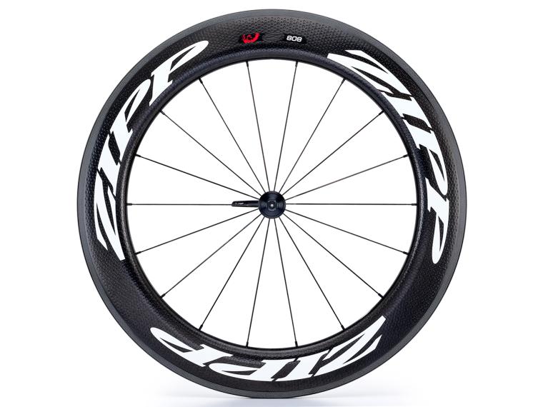 Zipp 808 Firecrest Carbon Tubular Road Bike Wheels White / Front Wheel