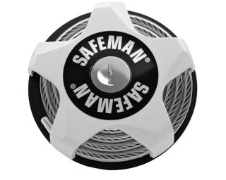 Lucchetto con Cavo  Safeman Cable Lock Bianco