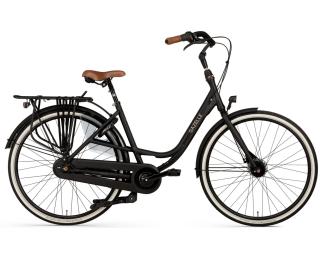 Gazelle Bloom C7 Fahrrad mit tiefem Einstieg Schwarz