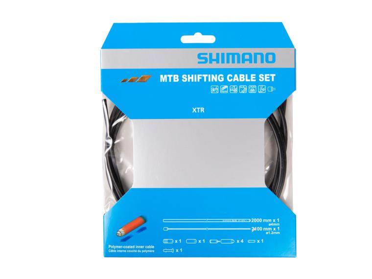 Shimano XTR MTB Polymeer Derailleur Kabelset
