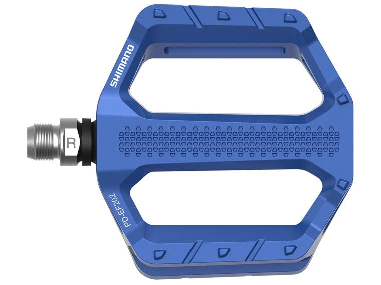 Shimano PD-EF202 Flat Pedals Blue