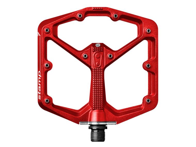Crankbrothers Stamp 7 Flat Pedals Large / Rood