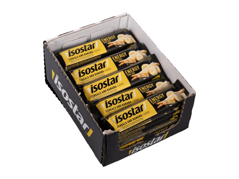 Isostar High Energy bar Banaan - Box 30 stuks
