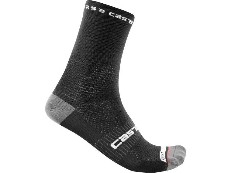 Castelli Rosso Corsa Pro 15 Cycling Socks Black