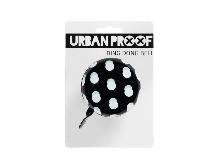Urban Proof Ding Dong Fietsbel Stip Zwart