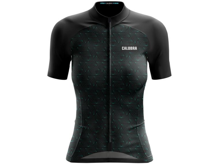 Calobra Ticket to the Moon Cycling Jersey Green