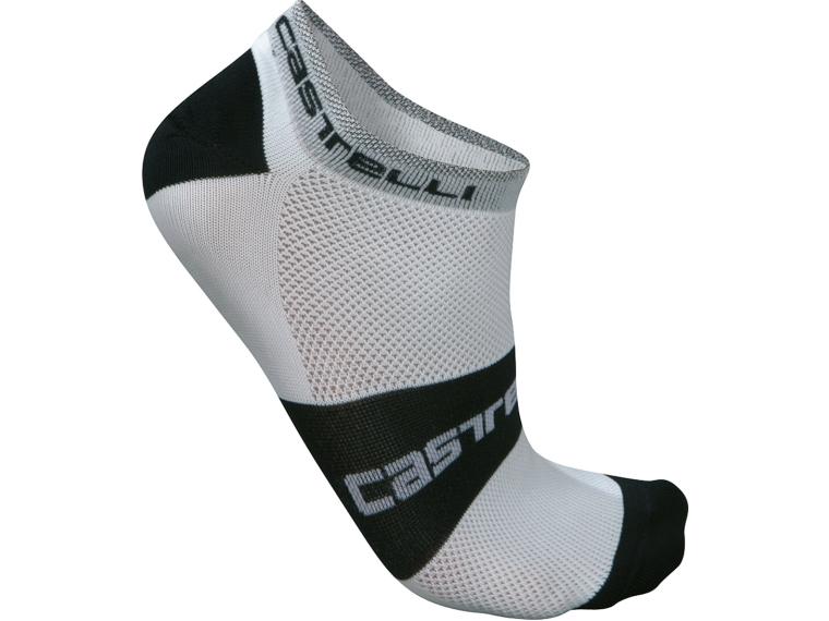 Castelli Lowboy Cycling Socks White