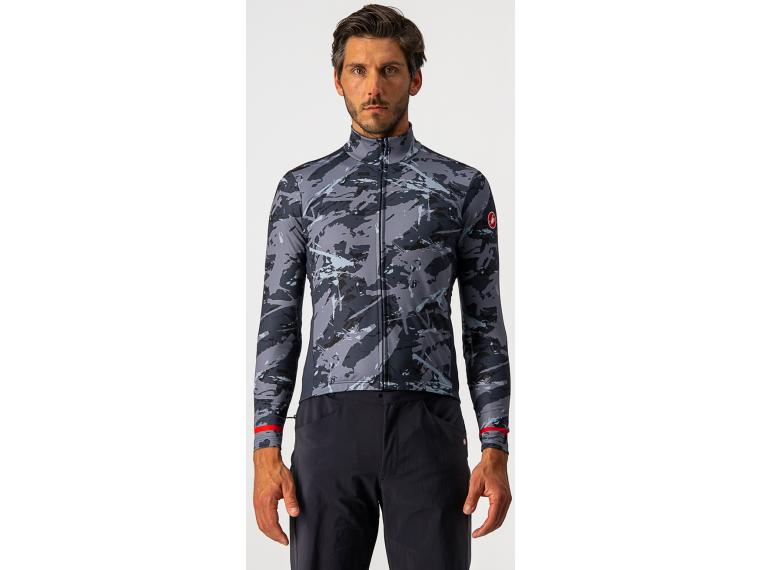 Maillot Castelli Unlimited Thermal Gris