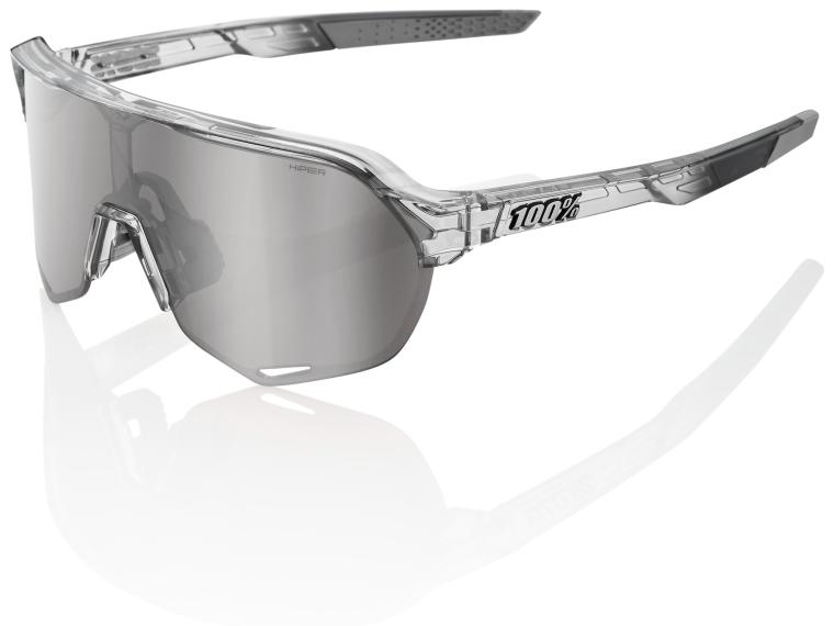 100% S2 HiPER Silver Cycling Glasses