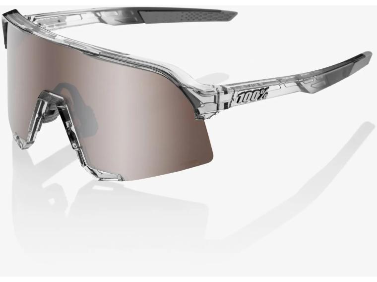 100% S3 HiPER Silver Cycling Glasses