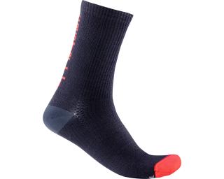 Castelli Bandito Wool 18 Cycling Socks Blue