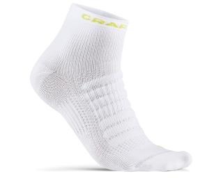 Craft ADV Dry Mid Cycling Socks White