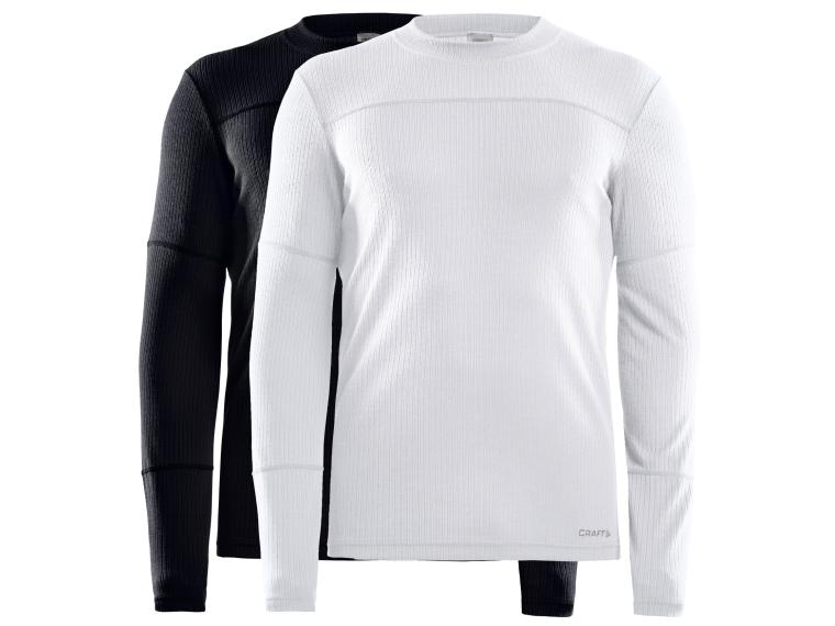 Craft CORE 2-pack Base Layer Tops M White / Black