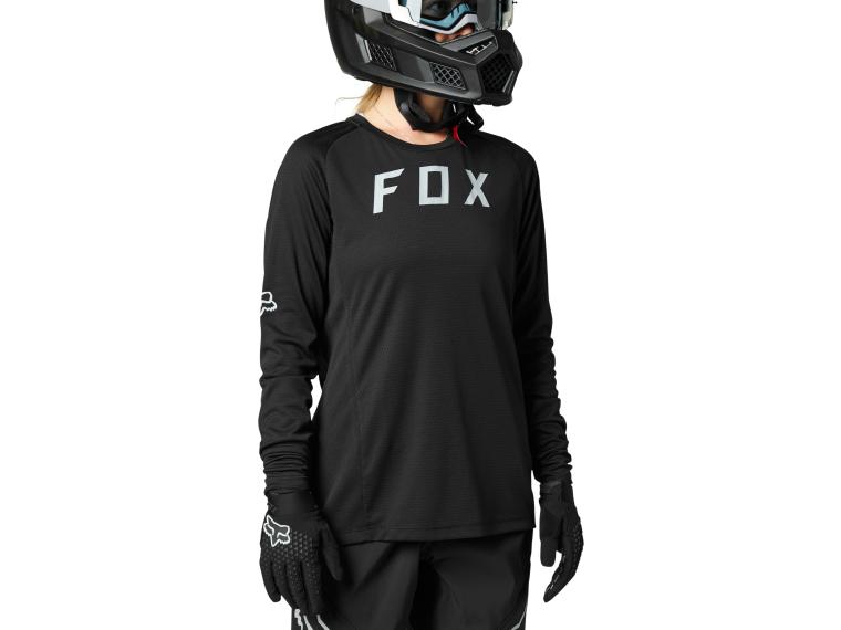 Fox Racing Defend LS W Zwart