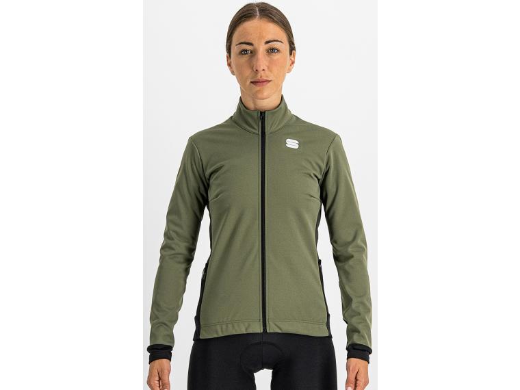 Sportful Neo W Softshell Winter Jacket Green