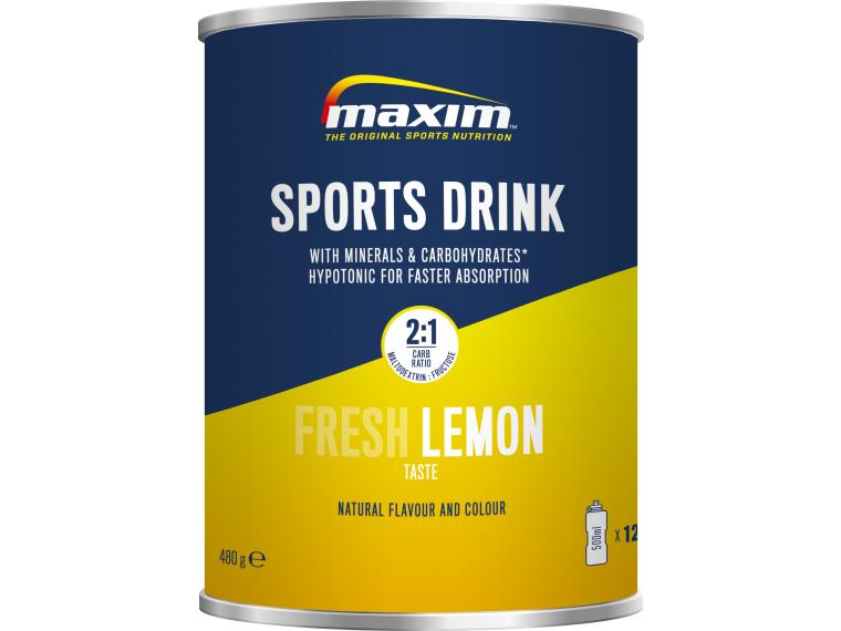 Maxim Sportsdrikke Citron / 480 gram