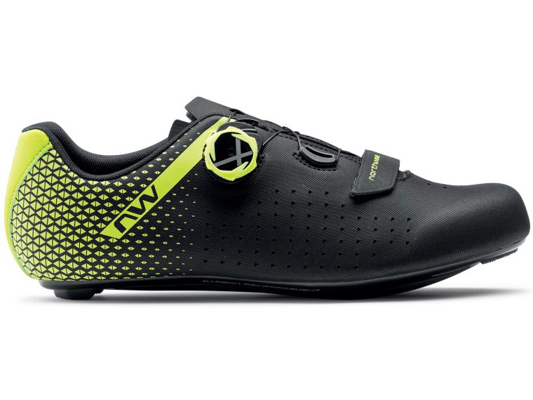 Northwave Core Plus 2 Road Cycling Shoes Yellow
