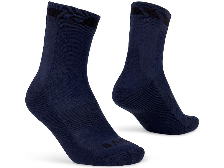 GripGrab Merino Winter Sokken Blauw