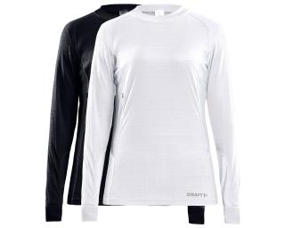 Craft CORE 2-pack Base Layer Tops W White / Black