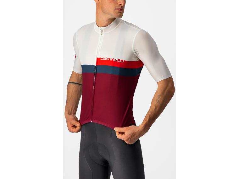 Castelli A Blocco Cycling Jersey Red