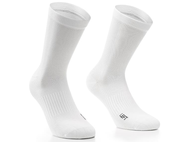 Assos Essence High Twin Cycling Socks White