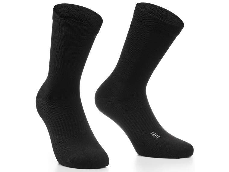 Assos Essence High Twin Cycling Socks Black