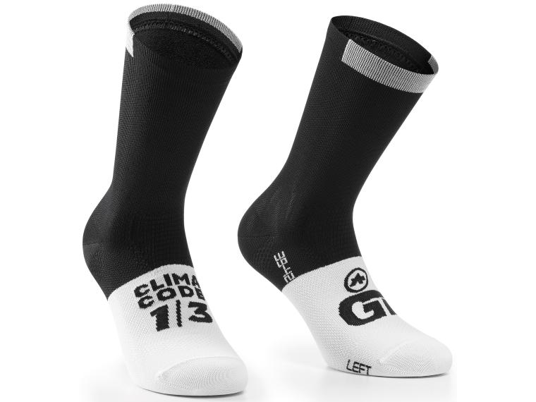 Assos GT Socks C2 Fietssokken Zwart