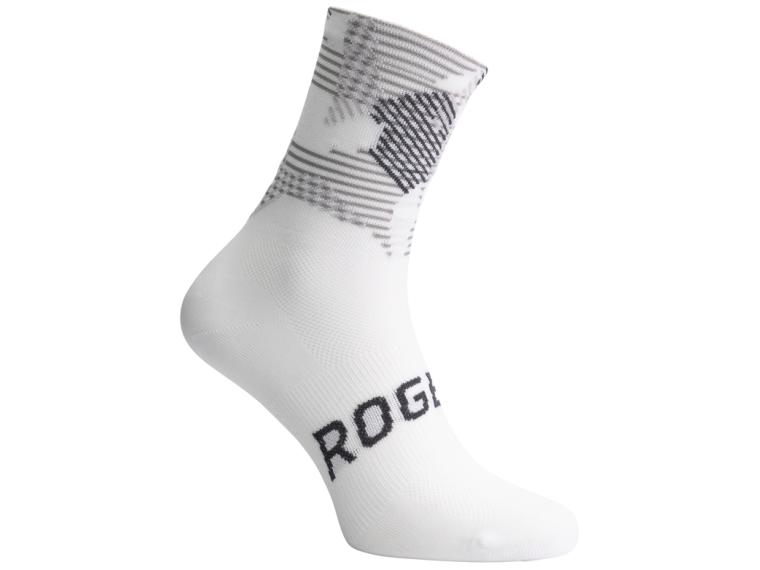 Rogelli Camo Cycling Socks White