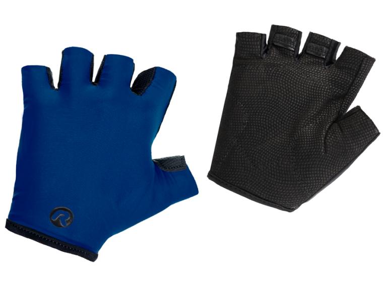 Rogelli Solid Cycling Gloves Blue