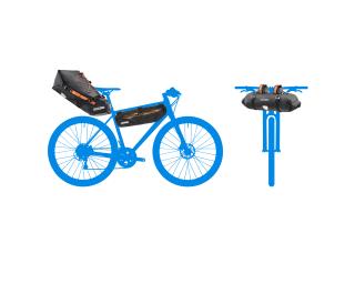 Ortlieb Bikepacking sæt Mellem / Lille