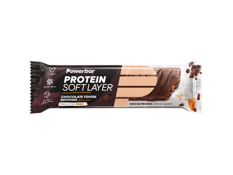 PowerBar Protein soft layer bar Chocolade Toffe Brownie