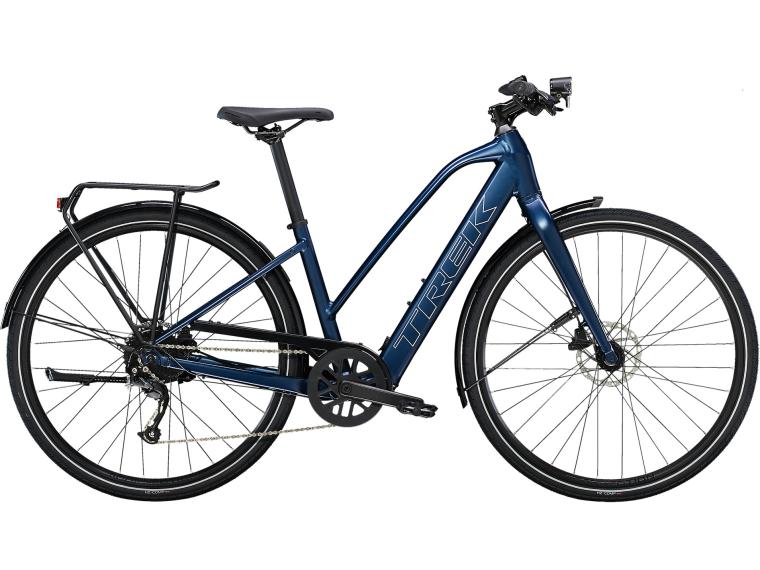 Trek FX+ 2 Hybride E-Bike Dames / Blauw