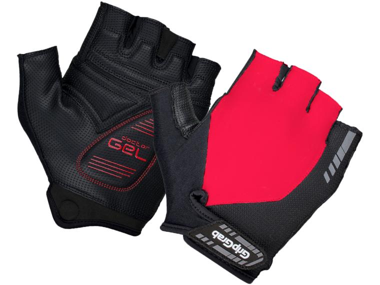 GripGrab ProGel Cycling Gloves Red
