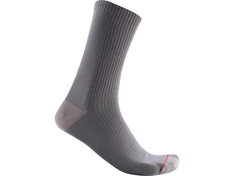 Castelli Bandito Wool 18 Cycling Socks Grey