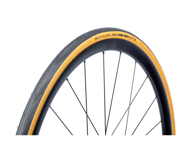 Schwalbe One TLE Racefiets Band Geel