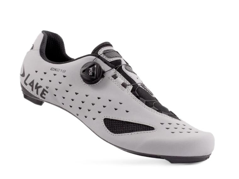 Chaussures Vélo Route Lake CX219 Reflective Silver