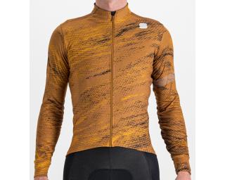 Sportful Cliff Supergiara Thermal Cycling Jersey Brown